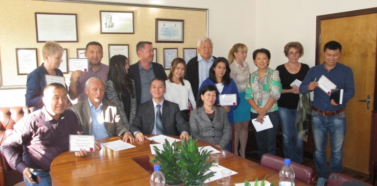 Фотографии и презентация с мастер-класса Real Estate Group успешно прошедшего в г. Бишкек 15 сентября 2015 г.